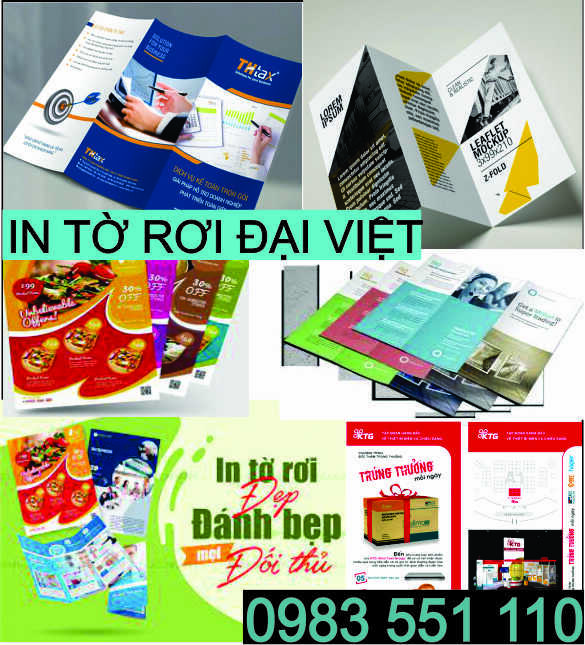 Thiết kế in catalogue in brochure in tờ rơi An Khê