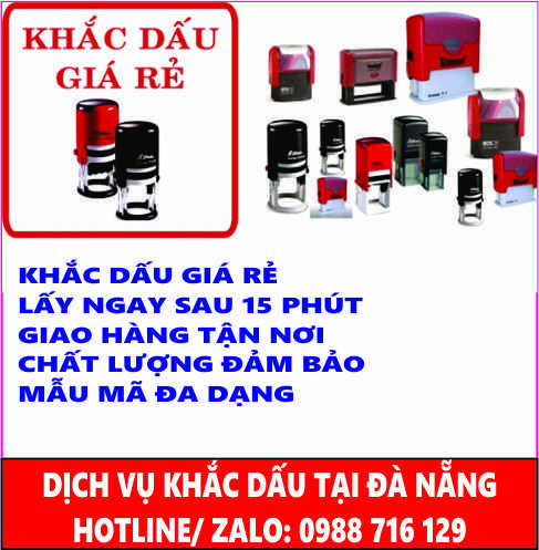 Khắc Dấu Tại Đà Nẵng - Làm Con Dấu Tại Đà Nẵng